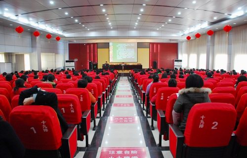 我院“健康教育大课堂”走进市二中