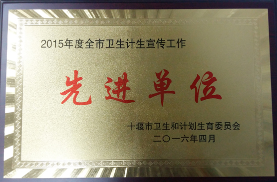 我院在2016年全市卫计宣传工作会上获丰收