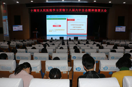 我院召开学习贯彻十八届六中全会精神安排部署大会