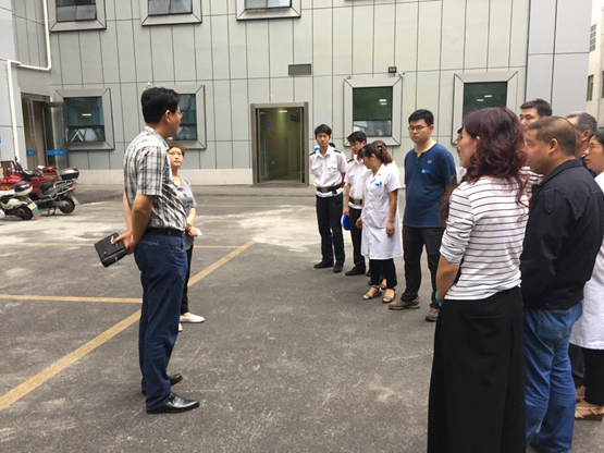 物资供应部开展节前氧气泄露消防演练