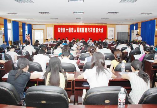我院第六次团员代表大会胜利召开