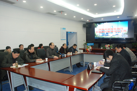 我院综合治理工作获市综治办检查组好评