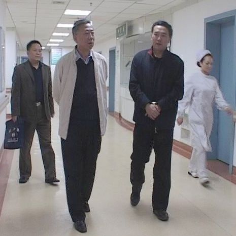 中华医学会伦理学会会长高金声视察我院